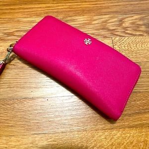Hot Pink Tory Burch Wallet
